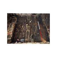 Bestattungen im frühmittelalterlichen Friedhof