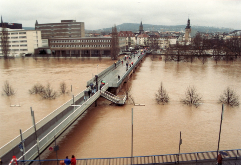 Hochwasser Saarbrücken 1993