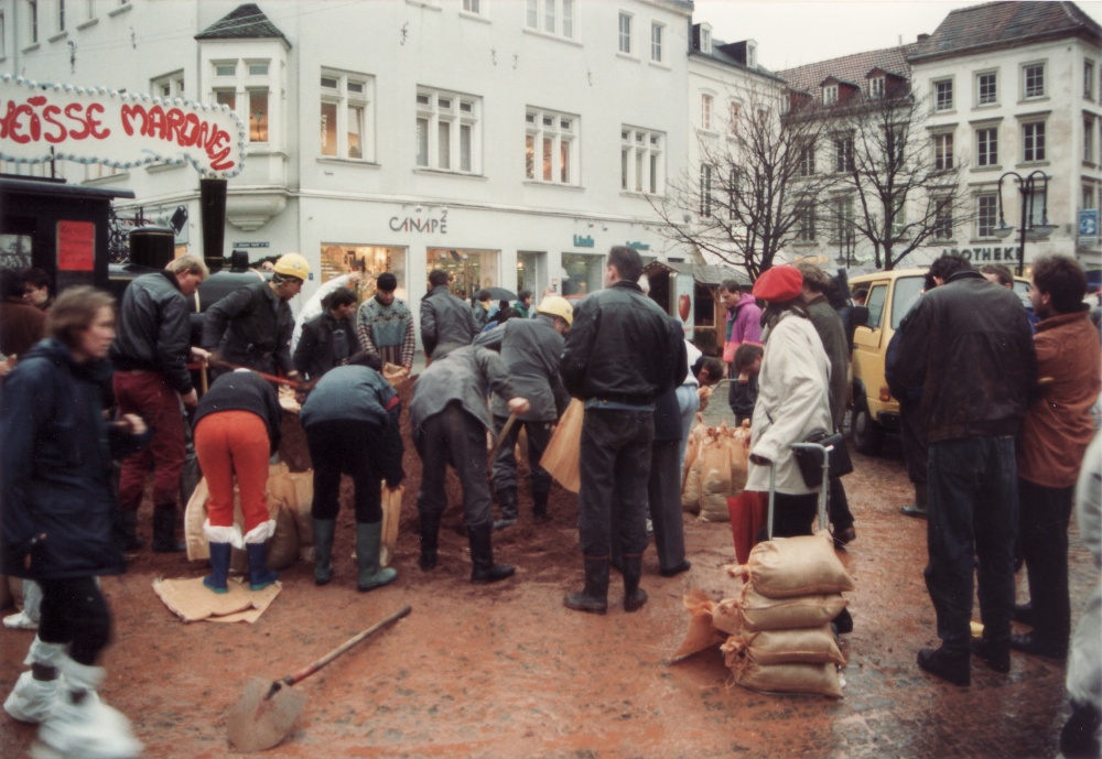 Hochwasser Saarbrücken 1993