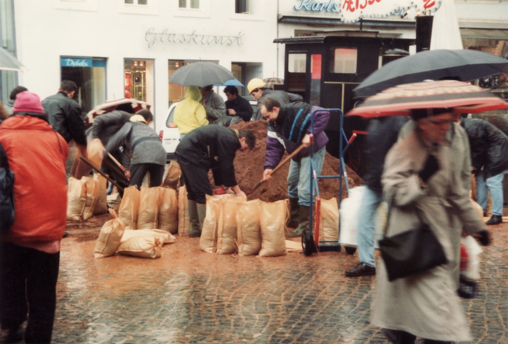 Hochwasser Saarbrücken 1993