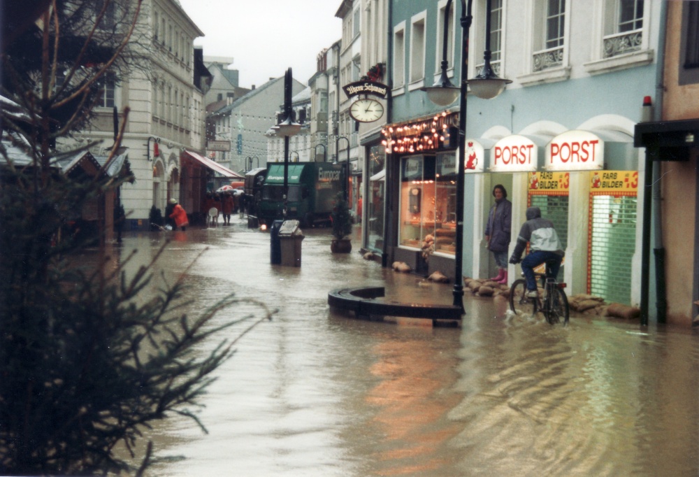 Hochwasser Saarbrücken 1993