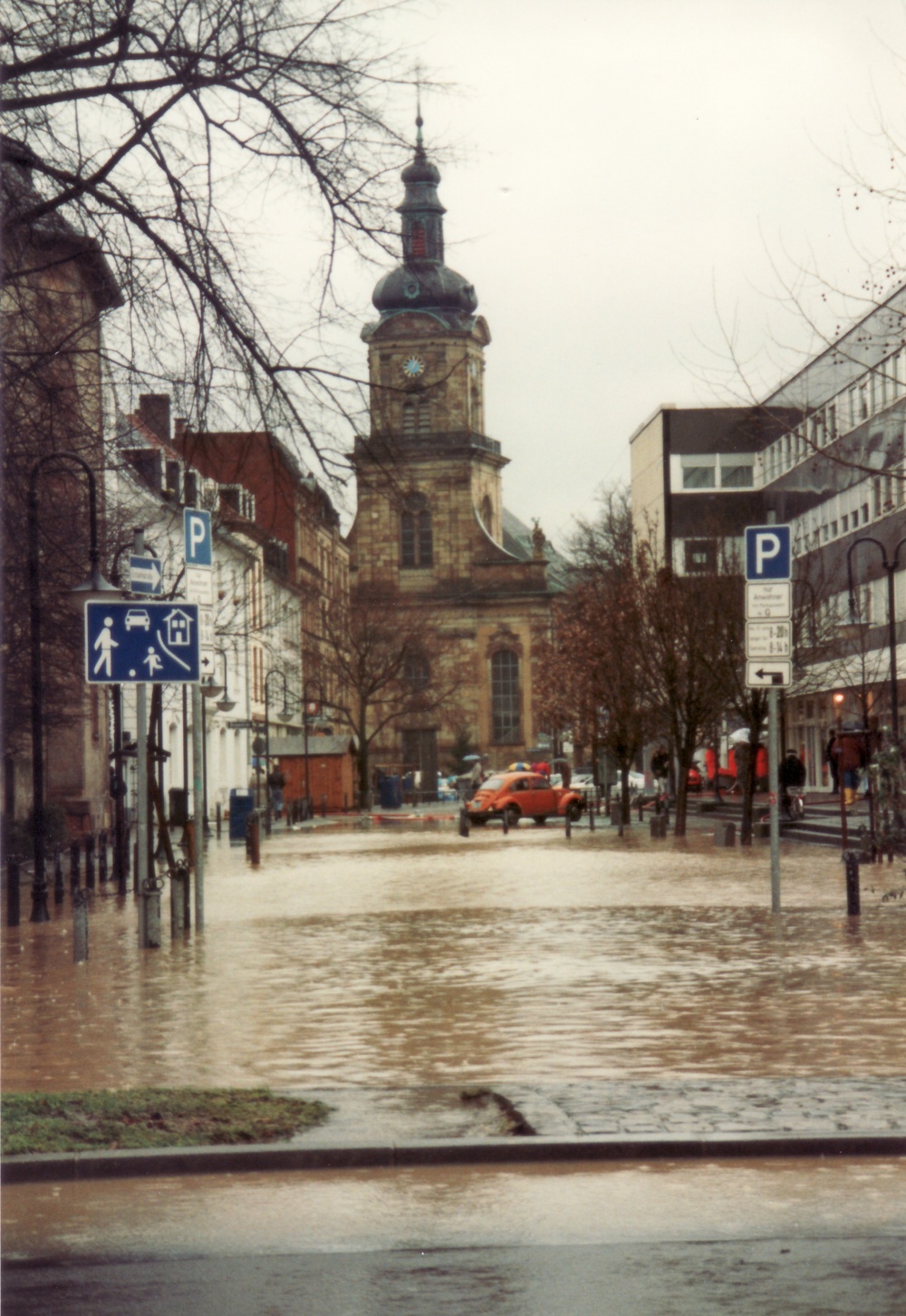 Hochwasser Saarbrücken 1993