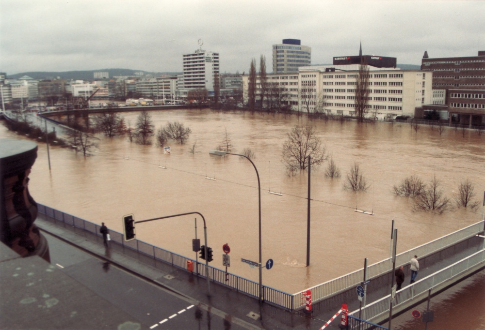 Hochwasser Saarbrücken 1993