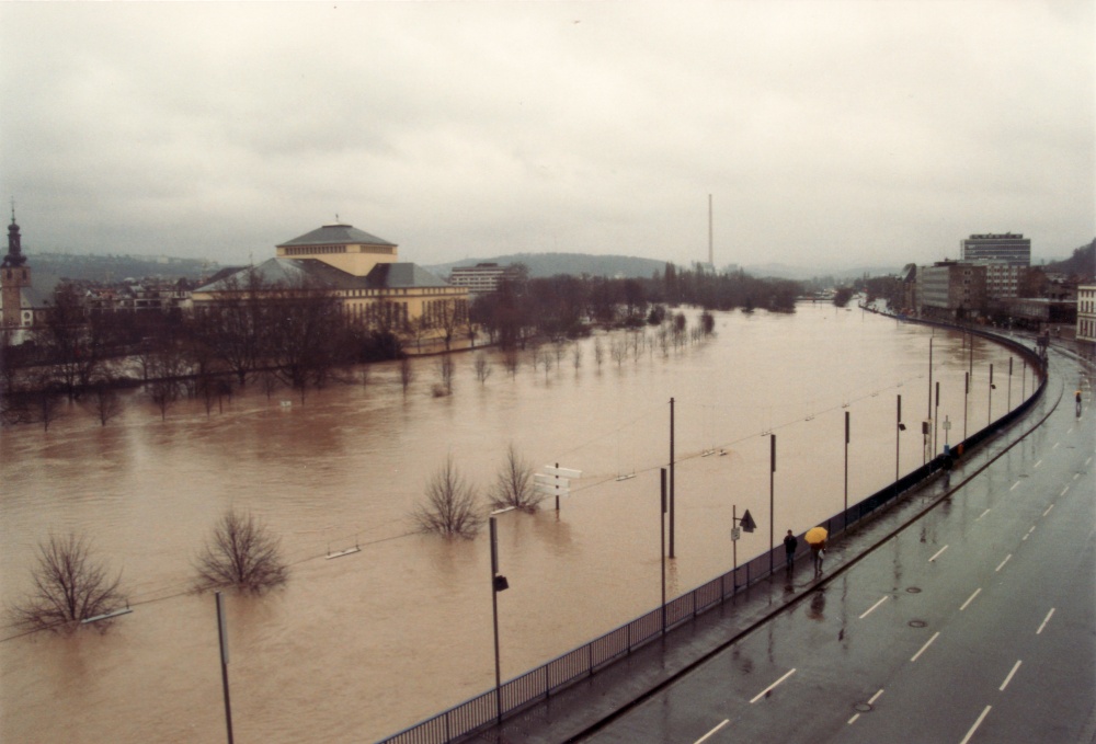 Hochwasser Saarbrücken 1993