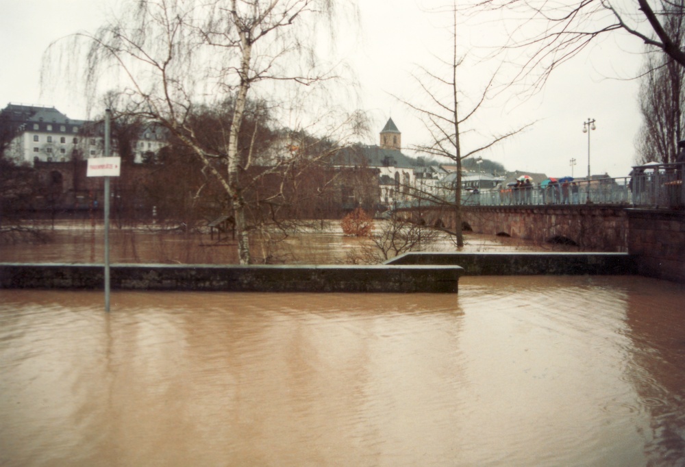 Hochwasser Saarbrücken 1993
