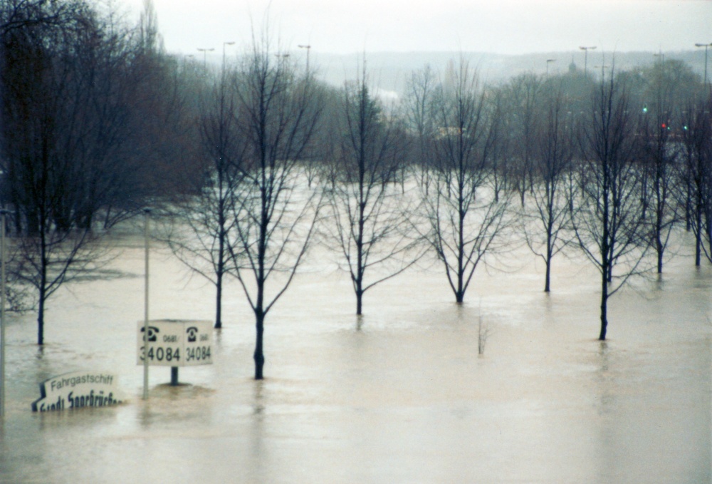 Hochwasser Saarbrücken 1993