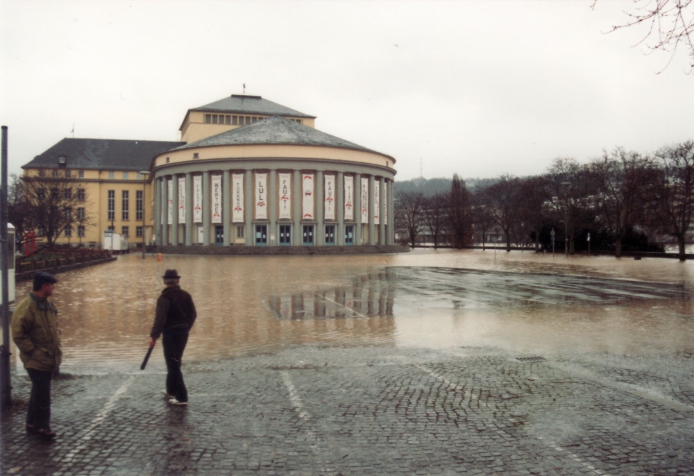 Hochwasser Saarbrücken 1993