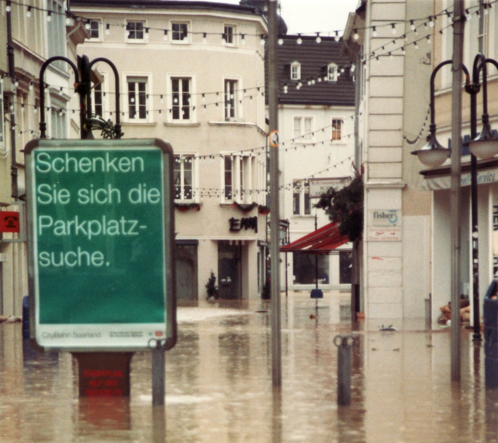 Hochwasser Saarbrücken 1993