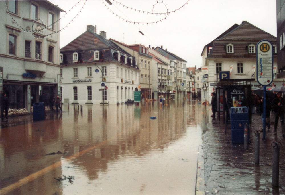 Hochwasser Saarbrücken 1993