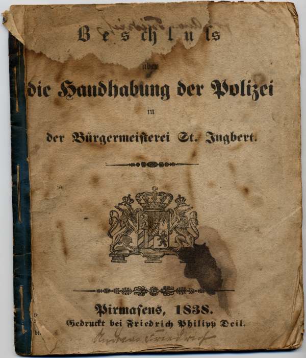 Umschlag / Titelseite