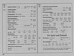 S. 10: Preisliste zu Katalog-Seiten 32-34