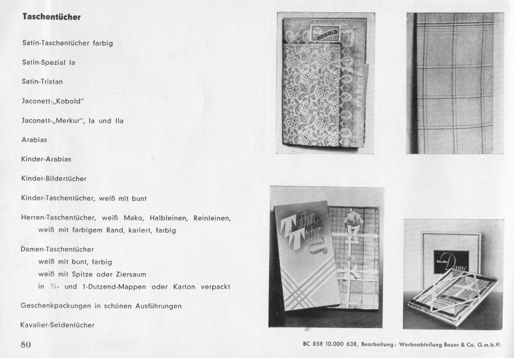 S. 80: Taschentücher