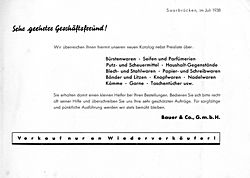 S. 1: Sehr geehrter Geschäftsfreund!