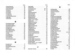 S. 4: Inhalts-Verzeichnis F-K