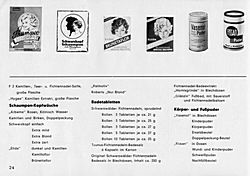 S. 24: Haarpflegemittel, Schaumpon und Puder