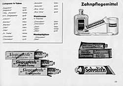 S. 25: Zahnpflegemittel