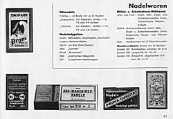 S. 55: Nadelwaren, RAD-Nähbeutel