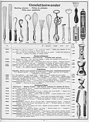 S. 17: Omelettwender, Eier-<br> uhren, Schneeschläger