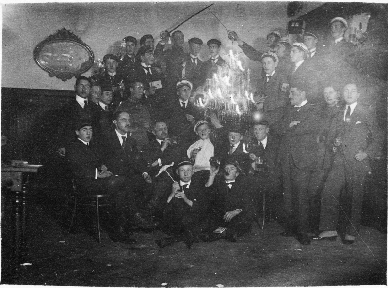 Burschenschaftler Weihnachten 1917