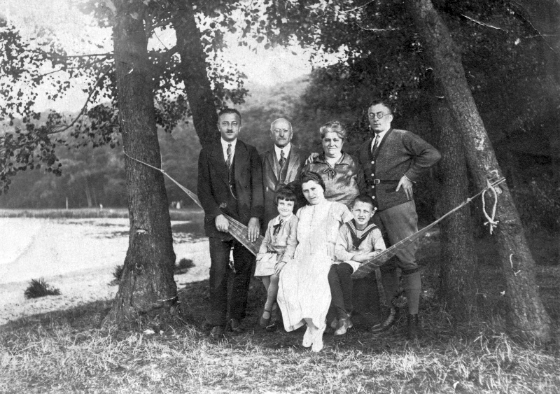 Familienausflug an den Wannsee, Berlin 1921