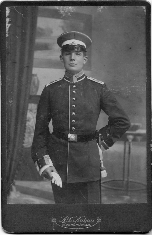 Sergeant der Kaiserlichen Marine um 1912