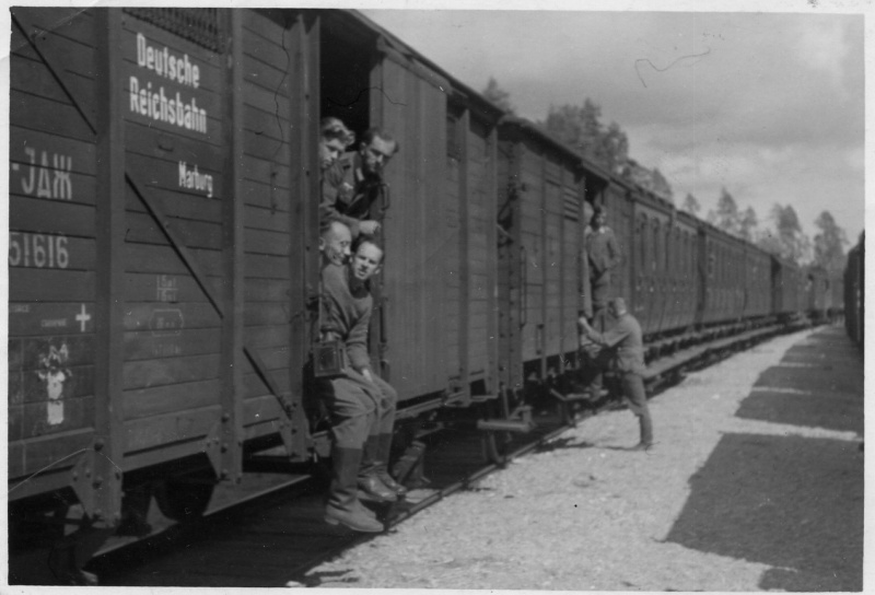 Bahntransport Wehrmachtssoldaten, 1940-44