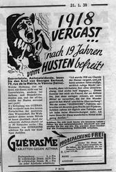 1918 vergast...