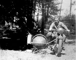 Krad mit Beiwagen, wohl 1939-1944