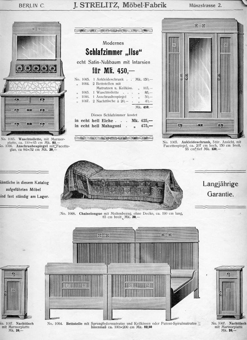 S. 11: Modernes Schlafzimmer "Ilse"