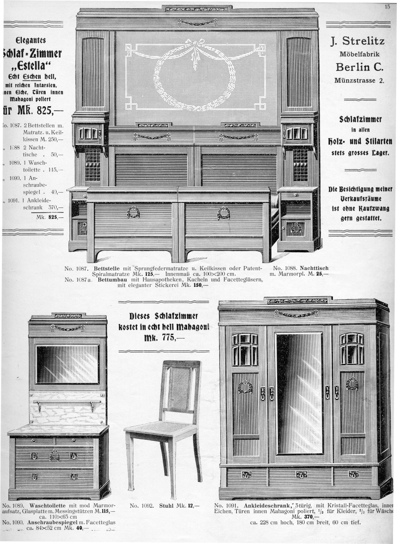 S. 15: Elegantes Schlaf-Zimmer "Estella"