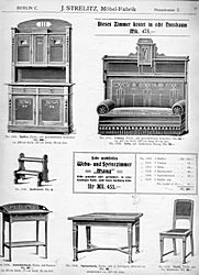 S. 17: Sehr wohlfeiles Wohn- und <br>Speisezimmer "Mainz"