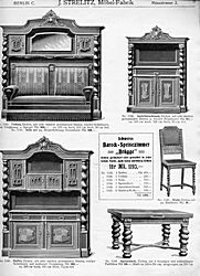 S. 23: Barock-Speisezimmer <br> "Brügge"