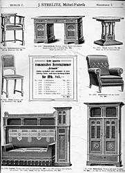 S. 31: Sehr apartes romanisches <br>Herrenzimmer "Helmuth"