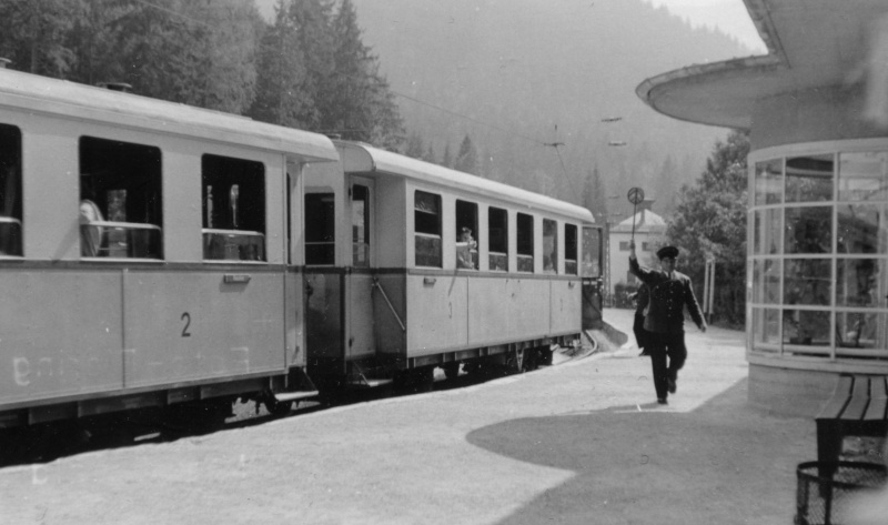 Zugspitzbahn Station Eibsee, Sommer 1953