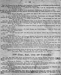 S. 22: XIII. Stein-, Kieß-, Lehm- und <br>Sandgruben.