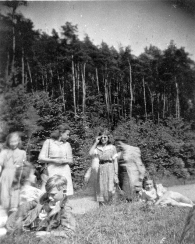 Ausflug nach Sengscheid, um 1950