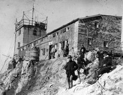 Das Münchener Haus an der Zugspitze, 1922