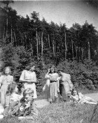 Ausflug nach Sengscheid, um 1950