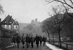 Wandergruppe in St. Goar, 11.03.1928